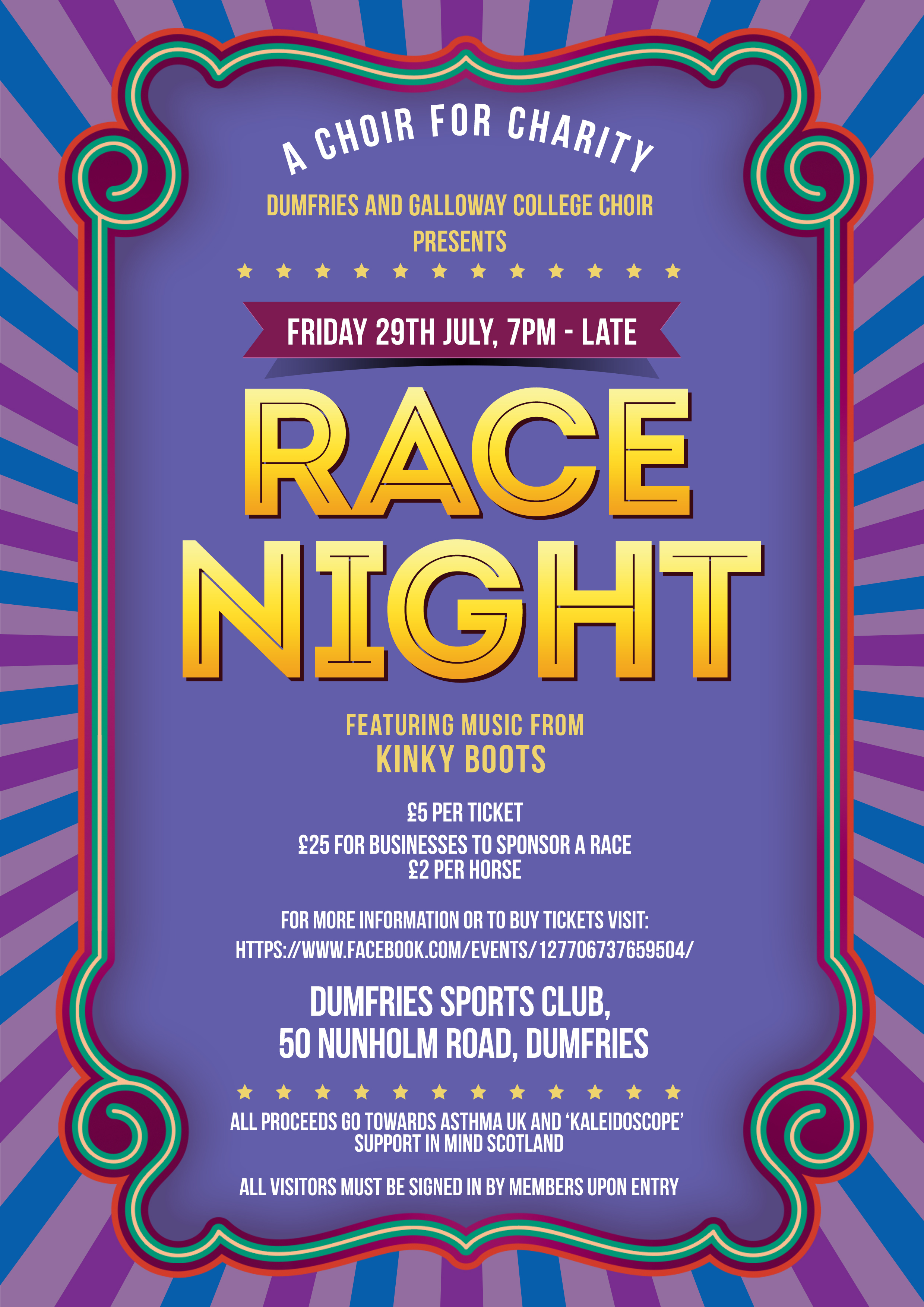 poster design, graphic Dumfries and Galloway, print